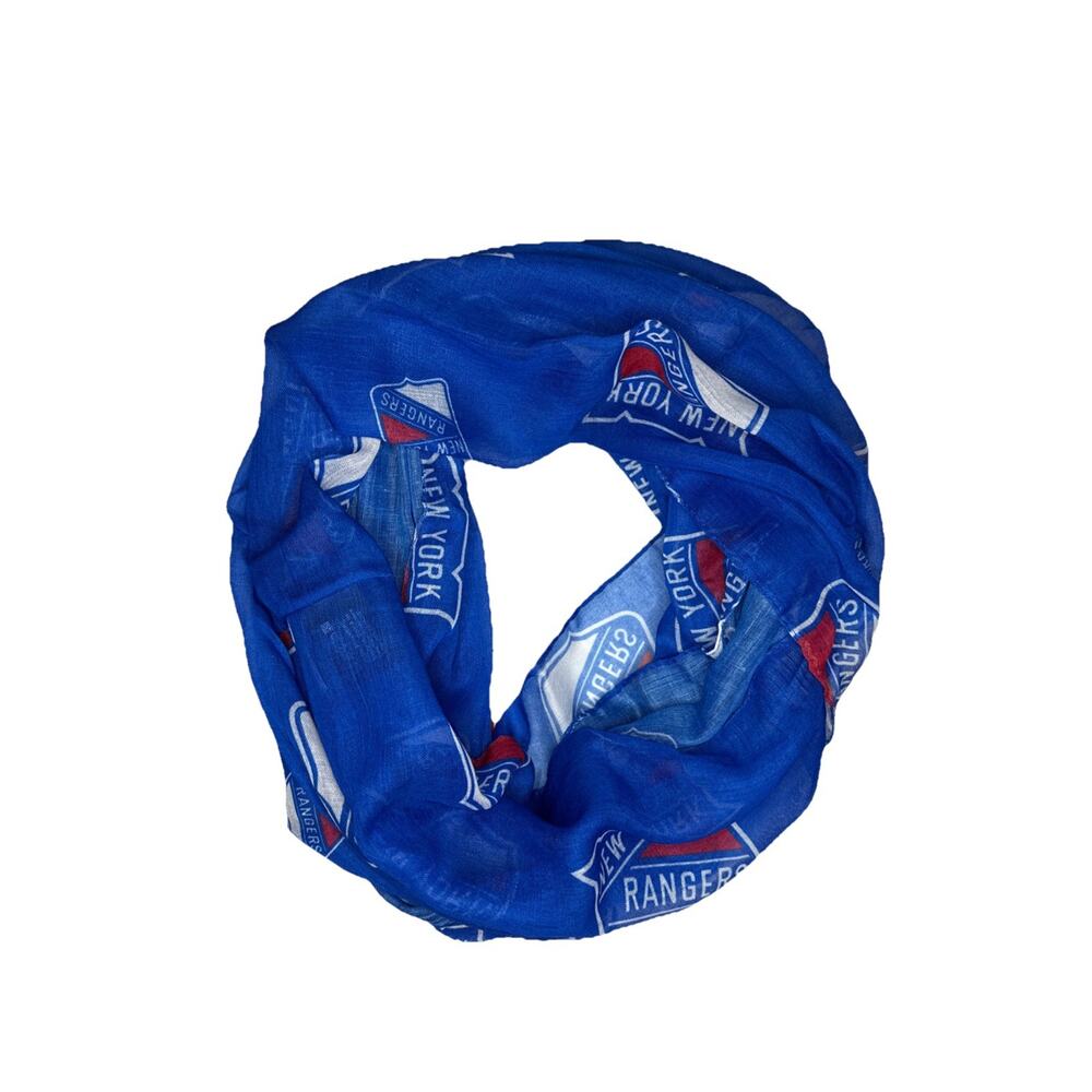 NEW YORK RANGERS INFINITY FASHION SCARF SOFT SHEER